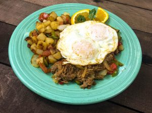 Machaca con Huevos